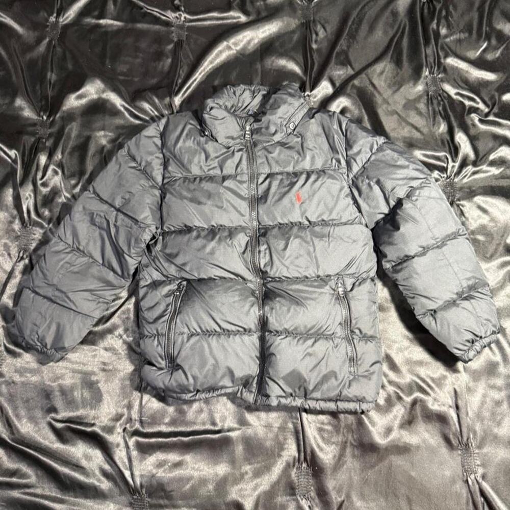 Black polo ralph lauren puffer
